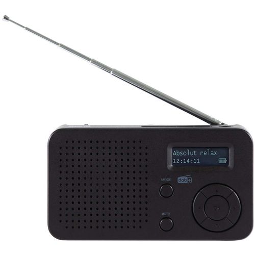 DABMAN 17 portable DAB+/FM radio with Bluetooth Black 22-128-00