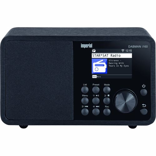 DABMAN i160 DAB+ and Internet radio Black 22-263-10