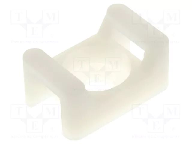 Holder; screw; polyamide; natural; Tie width: 5.6mm; Ht: 7.2mm FIX&FASTEN FIX-TM-2S6
