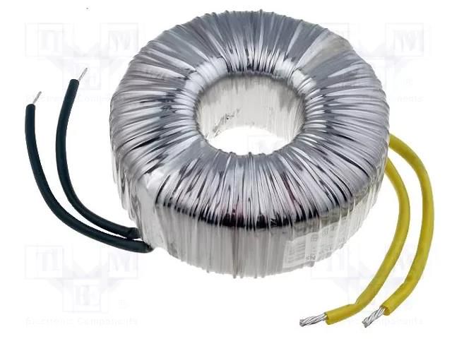 Transformer: toroidal; 450VA; 230VAC; 48V; 48V; 4.68A; 4.68A; H: 62mm BREVE TUFVASSONS TTS450/Z230/48-48V