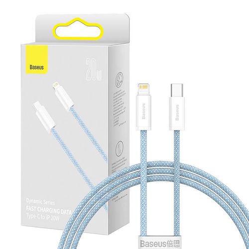 USB-C cable for Lightning Baseus Dynamic Series, 20W, 1m (blue), Baseus CALD000003