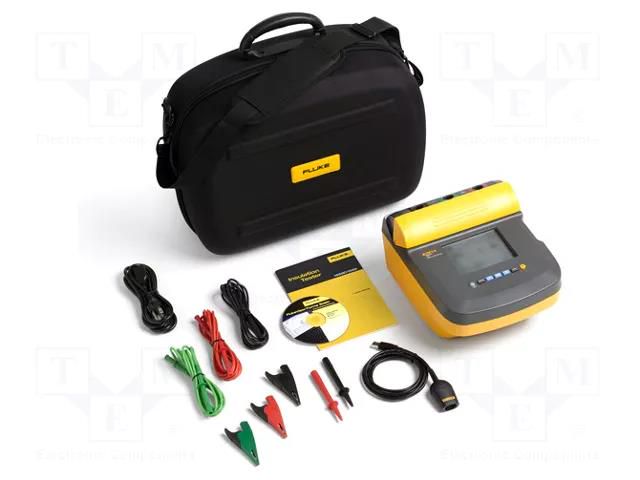 Meter: insulation resistance; LCD; 75x105; 200kΩ÷1TΩ FLUKE FLK-1550C-KIT