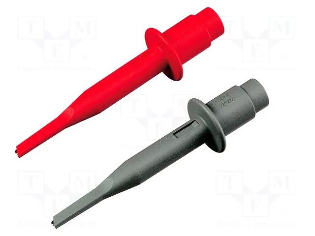 Clip-on probe; hook type; Grip capac: max.2.5mm; 600V FLUKE FLK-HC120