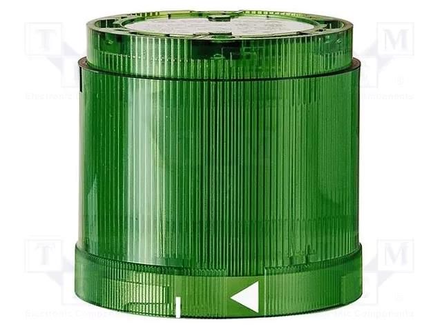 Module: light signaller; green; 24VDC; 24VAC; IP54; Ø70x66mm WERMA WER-84320055