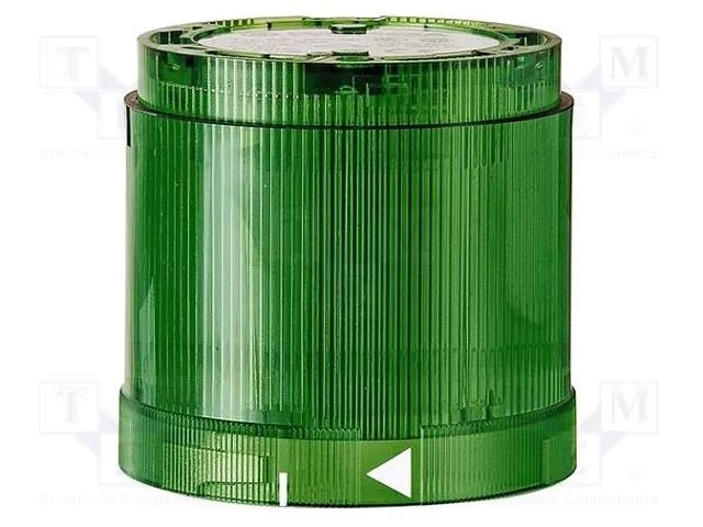Module: light signaller; green; 24VDC; 24VAC; IP54; Ø70x66mm WERMA WER-84320055