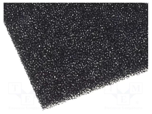 Spare part: filter; 5pcs; 122x122x9mm CLIFF CL-SFE/1/F