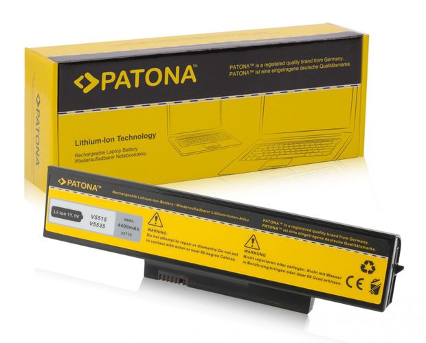 Battery for Fujitsu-Siemens V5515 V5535 V5555 FOX-EFS-SA-22F-06, PATONA 2271 4260284325206