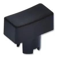 CAP, SWITCH, 12.5X6.5MM, BLACK 1PS09