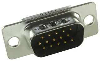 CONNECTOR, D SUB, PLUG, 15WAY 17EHD015PAA000