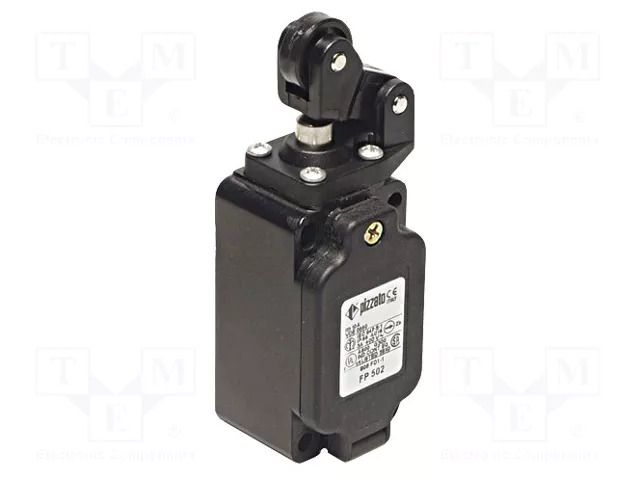 Limit switch; plastic roller Ø20mm; NO + NC; 10A; max.500VAC PIZZATO ELETTRICA FP502