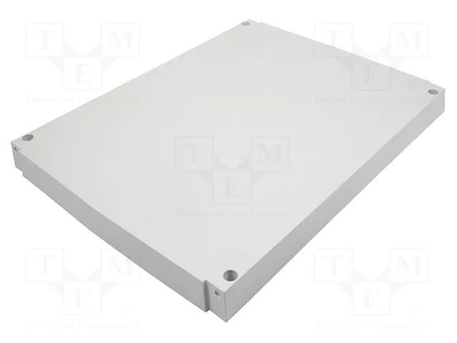 Hinged front panel; polycarbonate; W: 362mm; L: 479mm; CAB FIBOX FP5040D