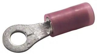 TERMINAL, RING TONGUE, #5, RED 19324-0002