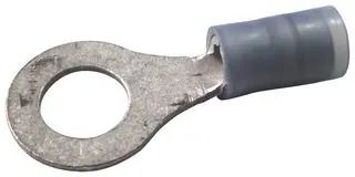 TERMINAL, RING TONGUE, 1/4", BLU 19324-0010