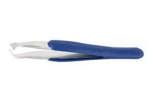 ESD TWEEZER, BENT/FLAT, 115MM 15AGW.C.DR.1
