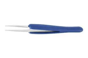 ESD TWEEZER, STRAIGHT/ROUND, 125MM 2A.SA.DR.1