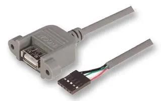 COMPUTER CABLE, USB, GREY, 500MM UPMA5-05M