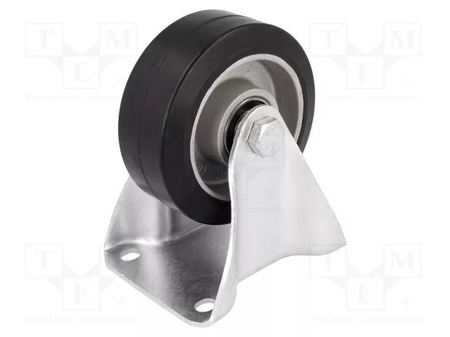 Transport wheel; Ø: 100mm; W: 40mm; H: 128mm; rigid; 180kg COLSON FTAB-1002-6150