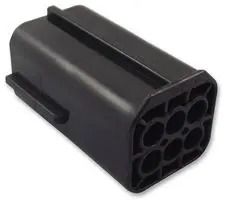 HOUSING, RECEPTACLE, ECONOSEAL, 6WAY 174264-2
