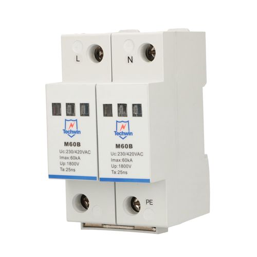 M60B2 | Surge protector | 60kA max discharge current, EXTRALINK M60B2 ODGROMNIK 5905090337843