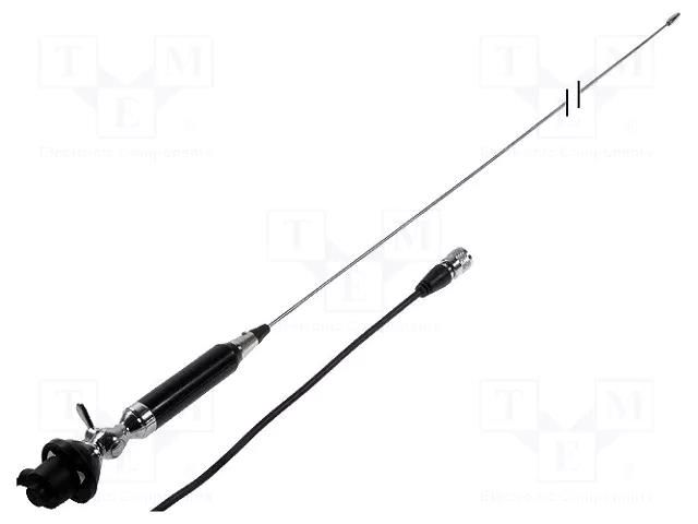Antenna; CB; automotive; 1.5m; 3dBi; 300W; CB antenna holder; UHF FARUN FRN.ANT003
