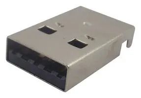 USB CONN, 2.0 TYPE A, R/A PLUG, 4POS 48037-2200