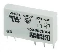RELAY, SPDT, 250VAC, 6A 2961105