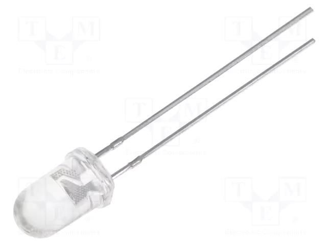 LED; red; 5mm; 3000÷7000mcd; 30°; Front: convex; No.of term: 2 WENRUN LUE503F33