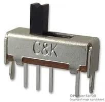 SWITCH, SP3T, 0.1A, 12VDC, PCB, ON-ON-ON OS103011MS8QP1