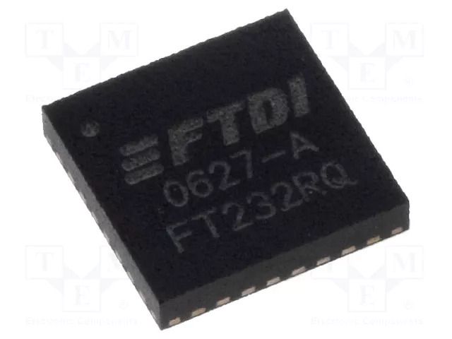 IC: interface; USB-UART; Full Speed; 3.3÷5.25VDC; reel; QFN32 FTDI FT232RQ