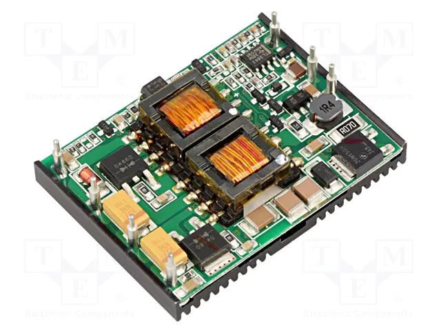Converter: DC/DC; 15W; Uin: 9.4÷36VDC; Uout: 5VDC; Uout2: -5VDC; PCB MEAN WELL NSD15-12D5