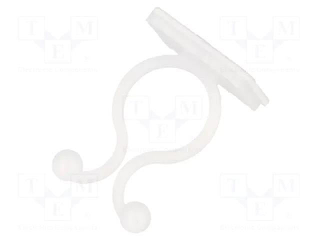 Cable clips; ØBundle : 13.8mm; polyamide; natural; UL94V-2 FIX&FASTEN FIX-KL-1