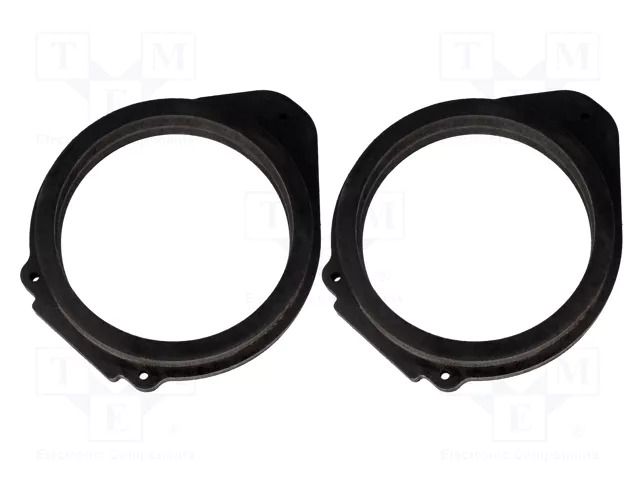 Spacer ring; MDF; 165mm; Opel; impregnated; 2pcs. BASSER D.MDF.OPEL04
