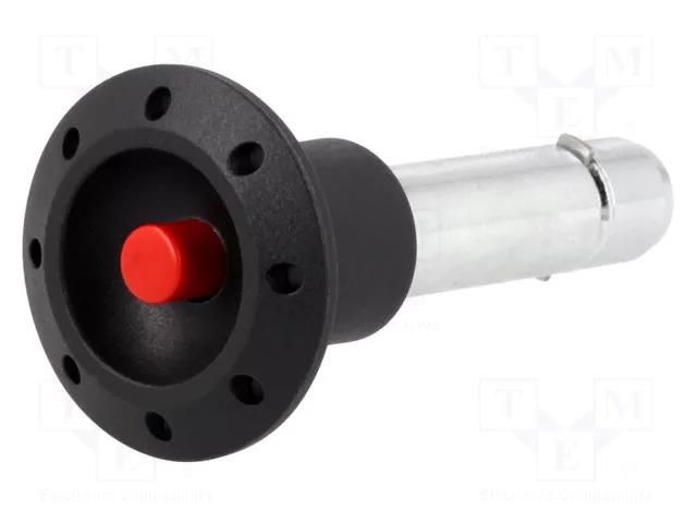 Locking pin; with locking; steel; Ø: 10mm; Working part len: 40mm ELESA+GANTER GN114.2-10-40