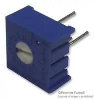 TRIMMER, POT, 2.2KOHM, 10%, 1TURN, TH 3386P-1-222LF