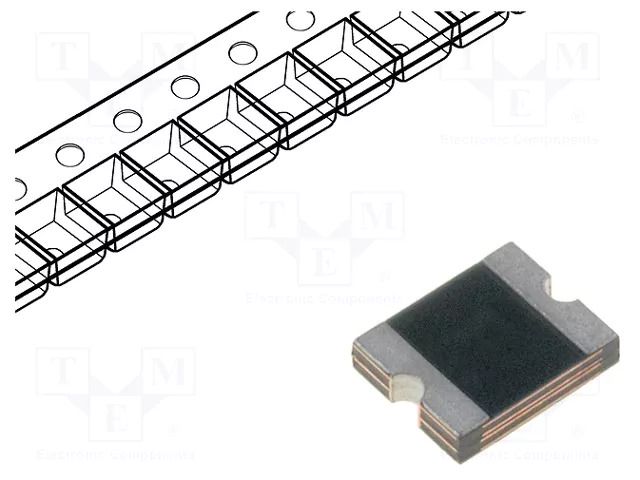 Fuse: PTC polymer; 300mA; SMD; 2016L LITTELFUSE 2016L030DR