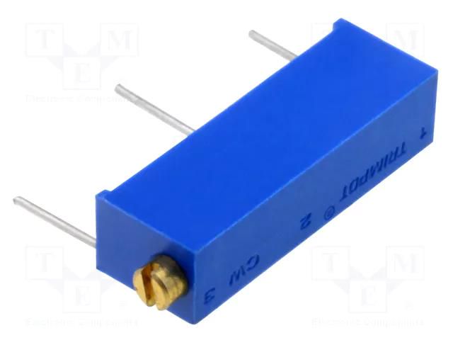 Potentiometer: mounting; multiturn; 2kΩ; 750mW; No.of el.turns: 15 BOURNS 3006Y-1-202LF