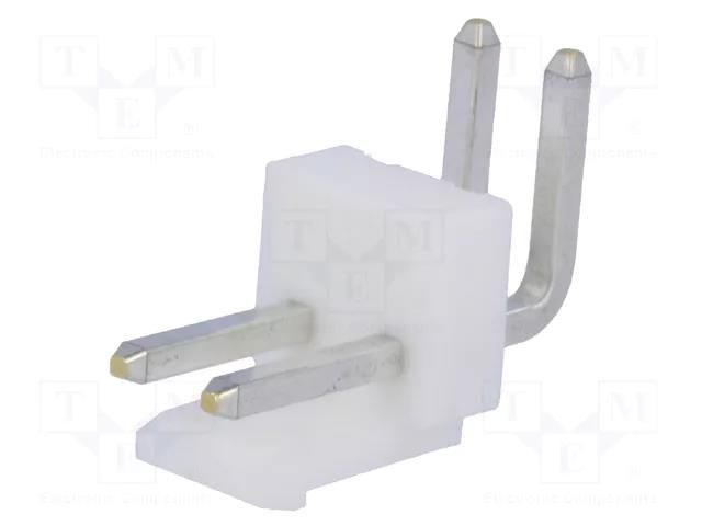 Connector: wire-board; socket; male; VH; PIN: 2; 10A; 250V; THT JST B2PS-VH