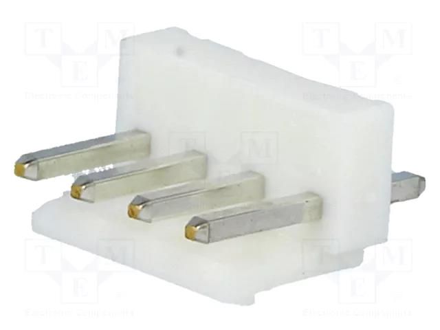 Connector: wire-board; socket; male; VH; PIN: 4; 10A; 250V; vertical JST B4P-VH