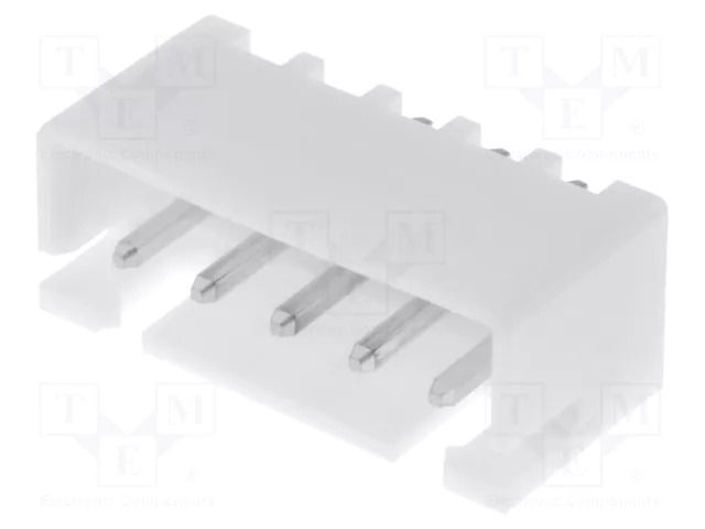 Connector: wire-board; socket; male; PIN: 5; XH; 3A; 250V; straight JST B5B-XH-A