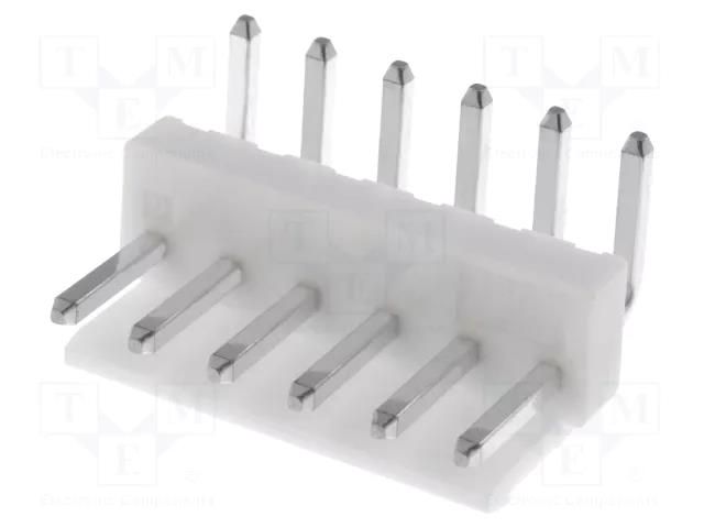 Connector: wire-board; socket; male; VH; PIN: 6; 10A; 250V; THT JST B6PS-VH