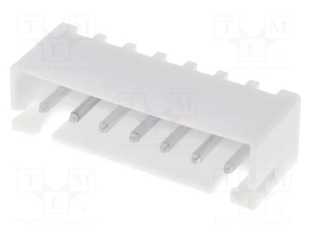 Connector: wire-board; socket; male; PIN: 7; XH; 3A; 250V; straight JST B7B-XH-A