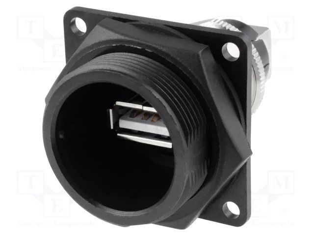 Adapter; socket; USB A socket-front,USB B socket-back; USB 2.0 SWITCHCRAFT DCP-USBAT-USBB