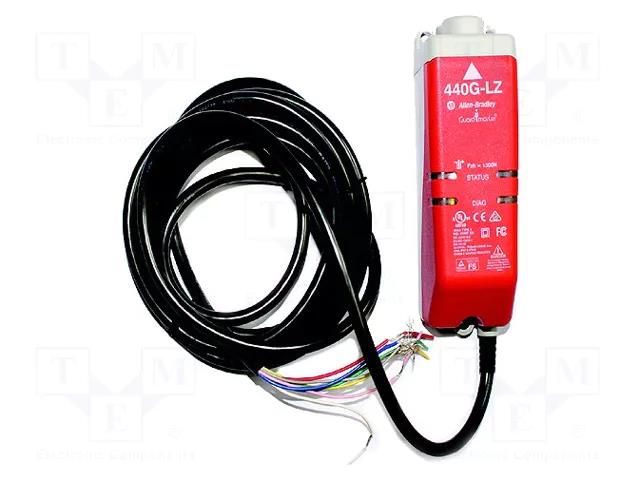Safety switch: bolting; 440G-LZ; IP67; Electr.connect: wires; ABS Allen Bradley Guardmaster 440G-LZS21SPLA