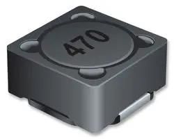 INDUCTOR, 82UH, 20%, 2.3A, SMD SRR1280-820M