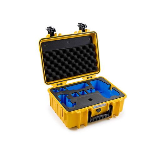 Case B&W  type 4000 for DJI Mavic 3 / Mavic 3 Cine yellow, B&W Cases 4000/Y/Mavic3