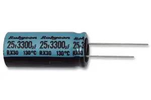 CAP, 33┬╡F, 63V, 20% 63RX3033M8X11.5