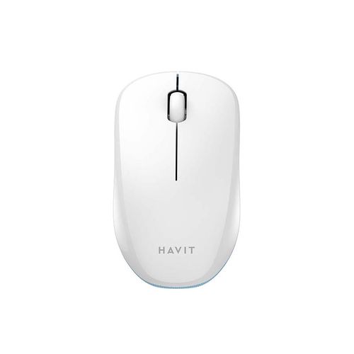 Universal wireless mouse Havit MS66GT-WB (white & blue), Havit MS66GT-WB