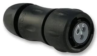 CIRCULAR CONNECTOR, PLUG, 3 WAY, CABLE UTS6JC12E3S