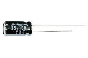 CAP, 470┬╡F, 10V, 20% 10YXJ470M6.3X11