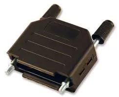 BACKSHELL, PLASTIC, VERTICAL, BLK, 15WAY MC-DPPK15-K